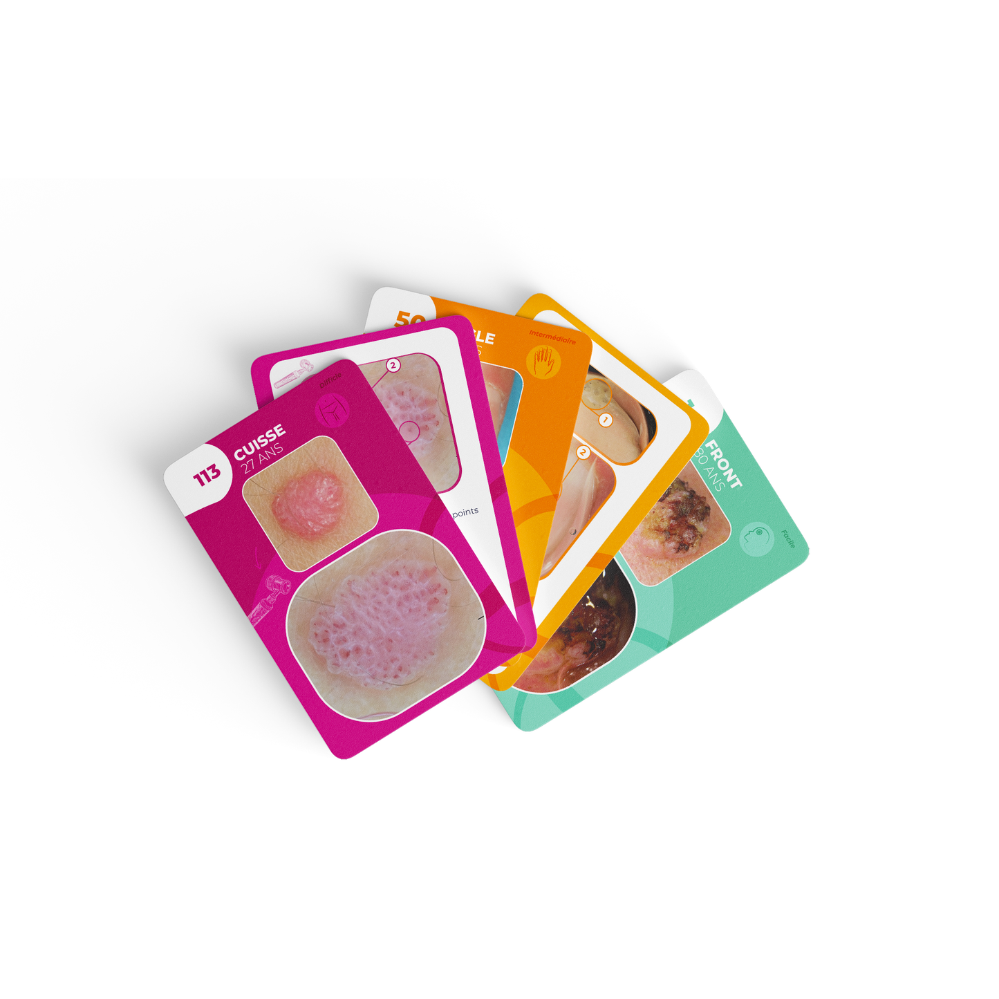 Flashcards de la Dermoscopie